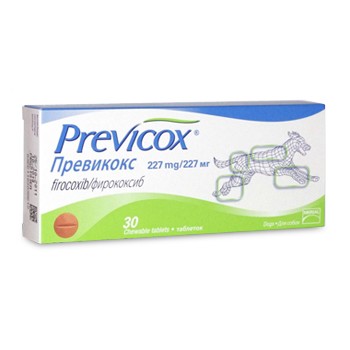 Превикокс для собак таблетки по 227 мг