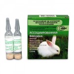 Ассоциированная вакц-а п/миксоматоза и ВГБК (100 доз)