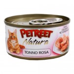 Petreet консервы для кошек кусочки розового тунца 70 г 