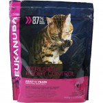EUKANUBA Cat корм с курицей для взрослых кошек с избыточным весом и стерилизованных 400 г  