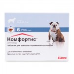 Комфортис для кошек и собак – 6 таблеток по 1040 мг