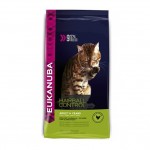 EUKANUBA Cat корм хэйр болл для кошек с курицей 4 кг 