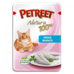 Petreet Пауч для кошек Белая рыба 85 г