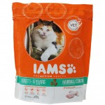 IAMS Cat SC хэйр болл корм для кошек с курицей 300 г 