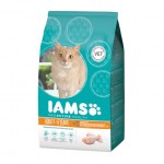 IAMS Cat корм для взрослых кошек лайт с курицей 10 кг