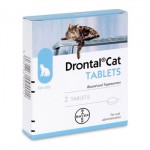 Дронтал для кошек - 2 таблетки