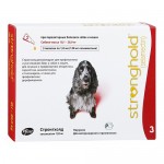 Стронгхолд для собак от 10 кг до 20 кг - капли  120 мг (красный)