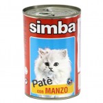 Simba Cat консервы для кошек паштет говядина 400 г