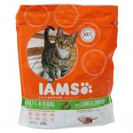 IAMS Cat корм для взрослых кошек с ягненком 300 г  