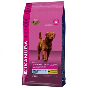 EUKANUBA Dog для взрослых собак крупн. пород  с низкой активностью 15 кг