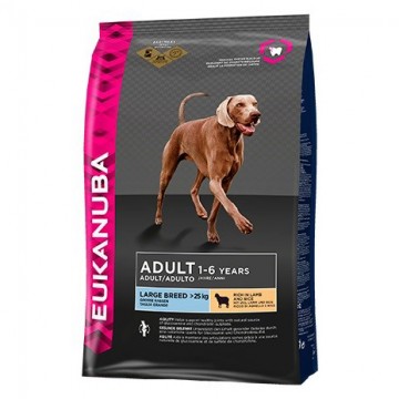 EUKANUBA Dog для взрослых собак крупн. пород ягненок 2,5 кг 