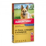 Адвантикс 400С для собак более 25 кг – капли от блох и клещей