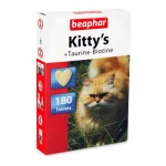 Kitty's Витамины с таурином и биотином - для кошек, 180 таб