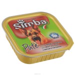 Simba Dog консервы для собак паштет мясо и горох 150 г