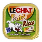 Lechat консервы для кошек курица/индейка 100 г