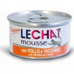 Lechat консервы для кошек курица/индейка 85 г