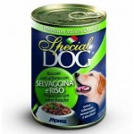 Special Dog консервы для собак кусочки дичи с рисом 400 г