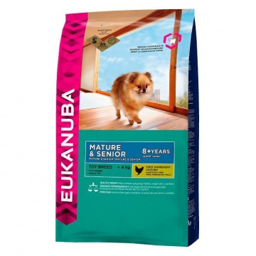 EUKANUBA Dog для пожилых собак миниат. пород 800 г