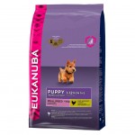 EUKANUBA Dog корм для щенков мелких пород 3 кг