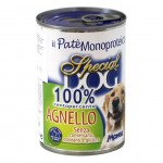 Special Dog консервы для собак паштет из 100% мяса ягненка 400 г 