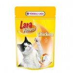 Lara Fitness Chicken корм для взрослых кошек курица в соусе 100 г